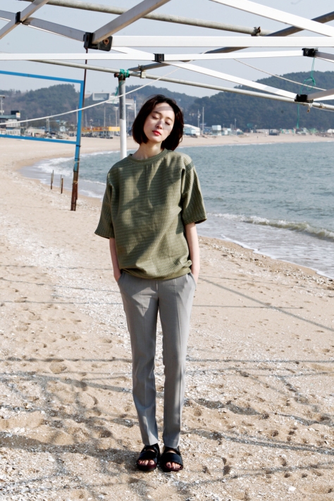 Fashiontoany photoshoot at the Korean beach